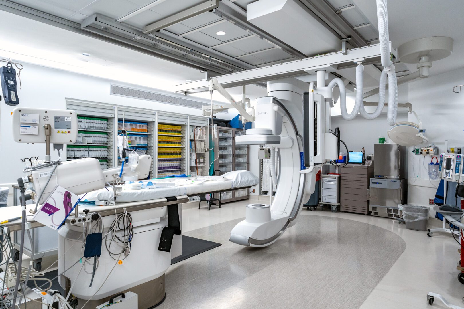An operation room with health equipment